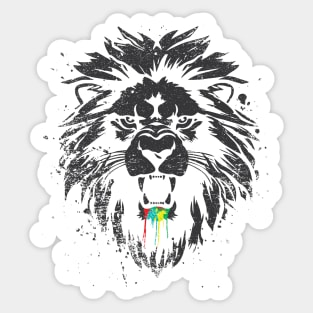 Wild Lion Sticker